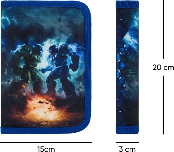 YKK-Reißverschluss und kompakte Maße