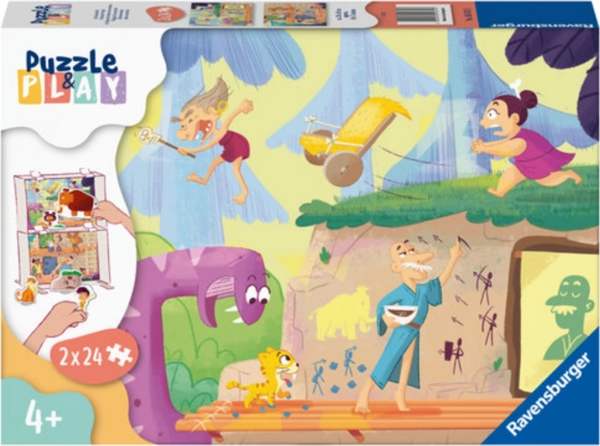 Ravensburger Puzzle & Play: Caveman Adventure