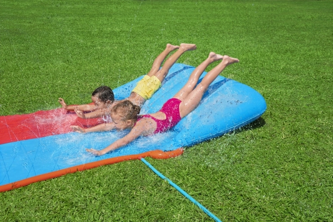 Double Water Slide for Kids 3+ Tsunami Trail 488cm