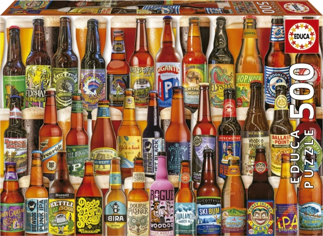 Craft Beers Puzzle 500 Pieces