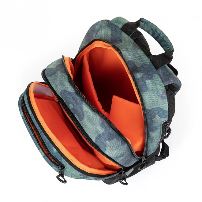 Students Backpack and Pencil Case Set Oxy Sport Camo