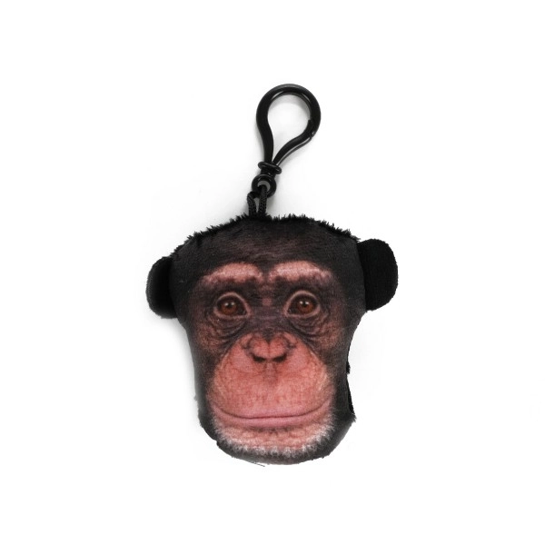 Plush Animal Keychain with Sound