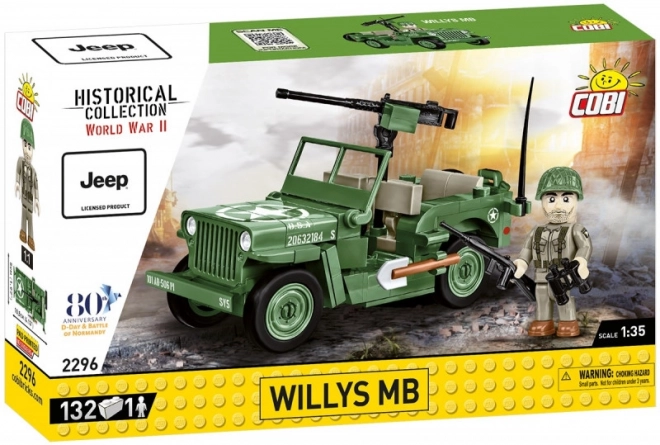 Cobi Willys MB Jeep D-Day 80th Anniversary Edition