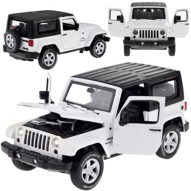 Metal Jeep Wrangler Toy Car