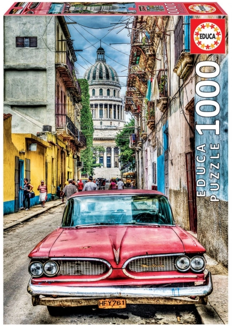 Havana Vintage Car Puzzle 1000 Pieces