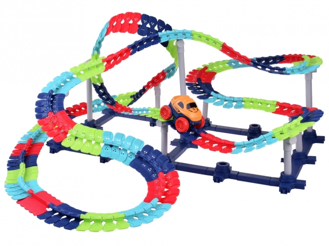 Flexible Car Race Track with Car Set