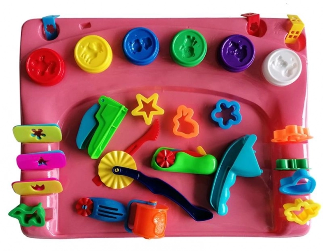 Big Kitchen Play Dough Set with Mat