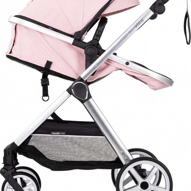 Chipolino Vista Stroller 2in1 Pink Marshmallow