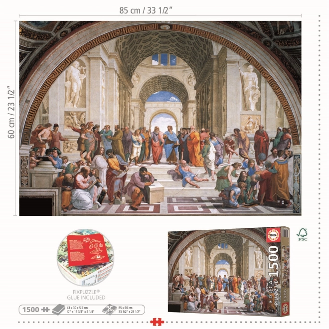 Educa Athens School Puzzle 1500 Pieces