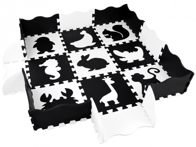 Foam Play Mat with Animal Shapes