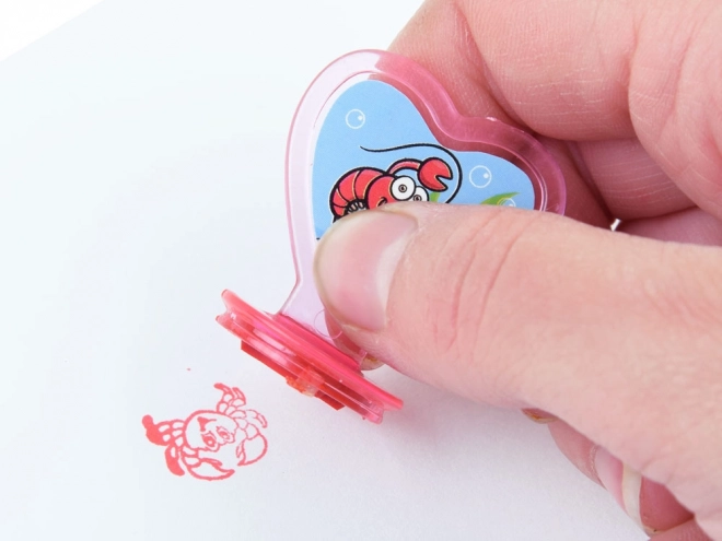 Stamp Set Sea Animals – pink