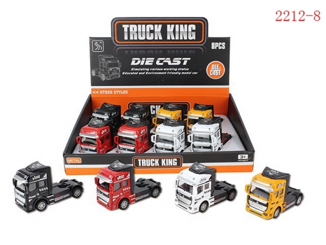 Die-Cast Pull-Back Truck Toy