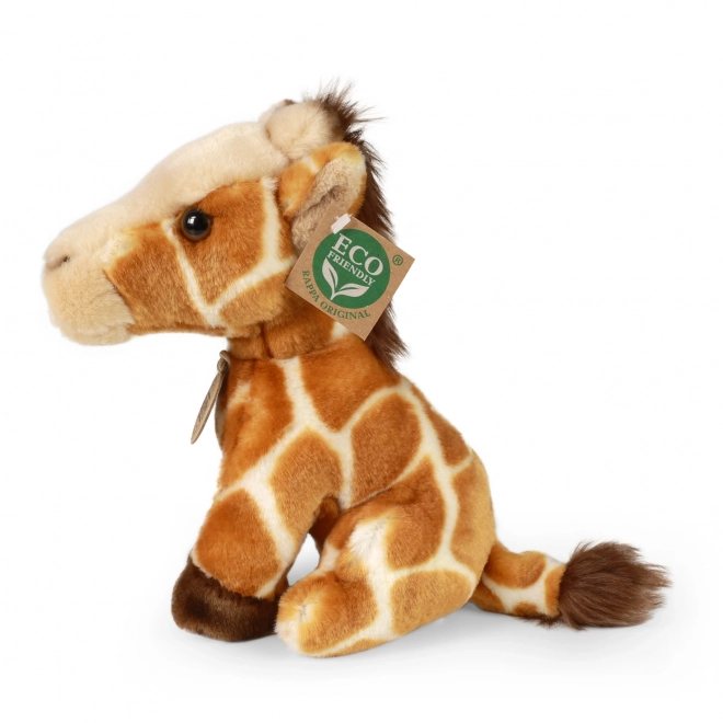 Plush Toy Sitting Giraffe Eco-Friendly