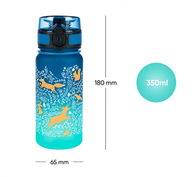 Tritan Water Bottle Gradient Forest 350ml