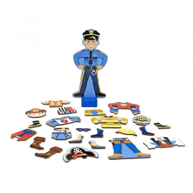 Magnetic Dress-Up Set - Billy