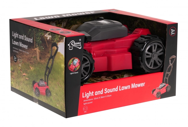 Interactive Lawn Mower with Sounds and Lights for Kids 3+