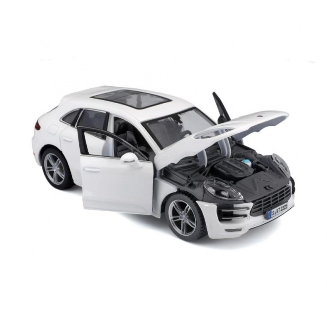 Porsche Macan Diecast Model Car 1:24 - White