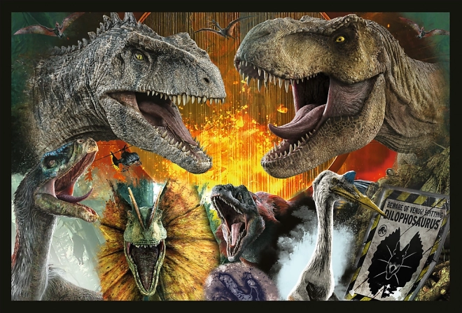 Prehistoric World Jurassic Park Puzzle Set