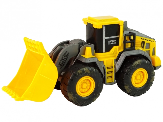 Yellow Construction Vehicle Set - 3 Models