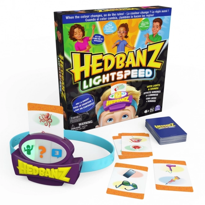 Hedbanz Lightspeed Game