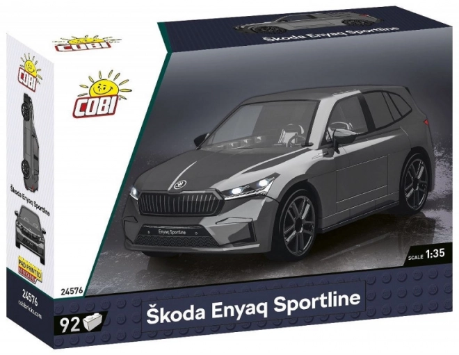 Škoda Enyaq Sportline Building Blocks Set