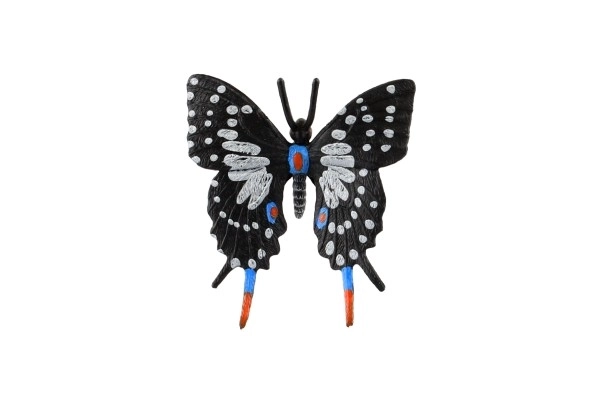 Tropical Papilio Black-Gray Plastic Butterfly