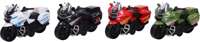 Pull-Back Motorcycle 12 cm