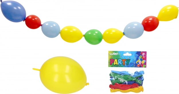 Ghirlanda da festa con palloncini