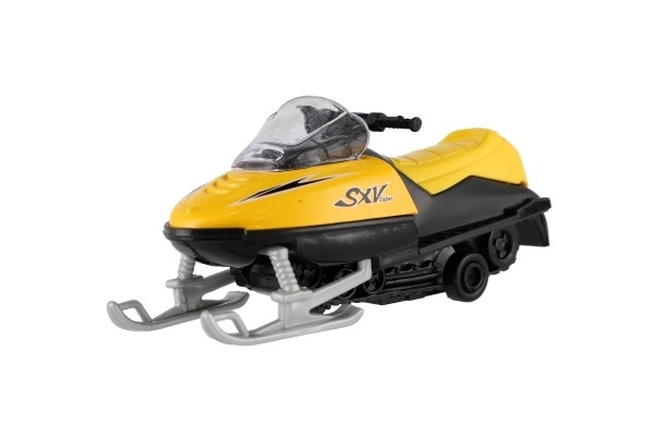 Snowmobile Toy with Pull-Back Action