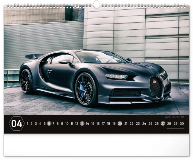 Cars Wall Calendar 2025