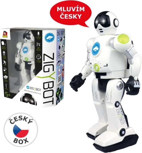 Robot interactif Zigy noir
