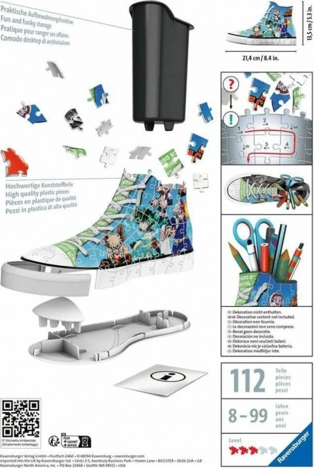 3D Puzzle Sneaker My Hero Academia by Ravensburger