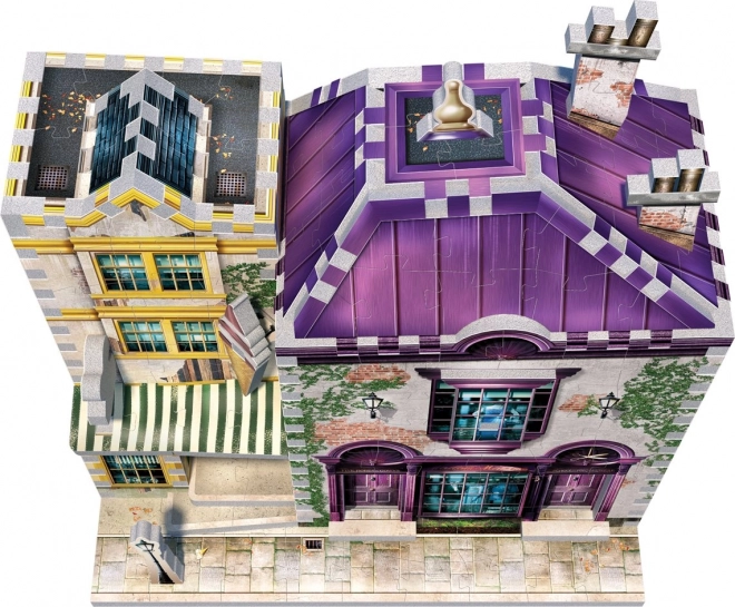 Harry Potter 3D Puzzle: Madam Malkin's Robes and Florean Fortescue's Ice Cream Parlour