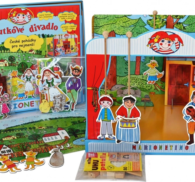 Teatro delle marionette fiabe ceche per bambini
