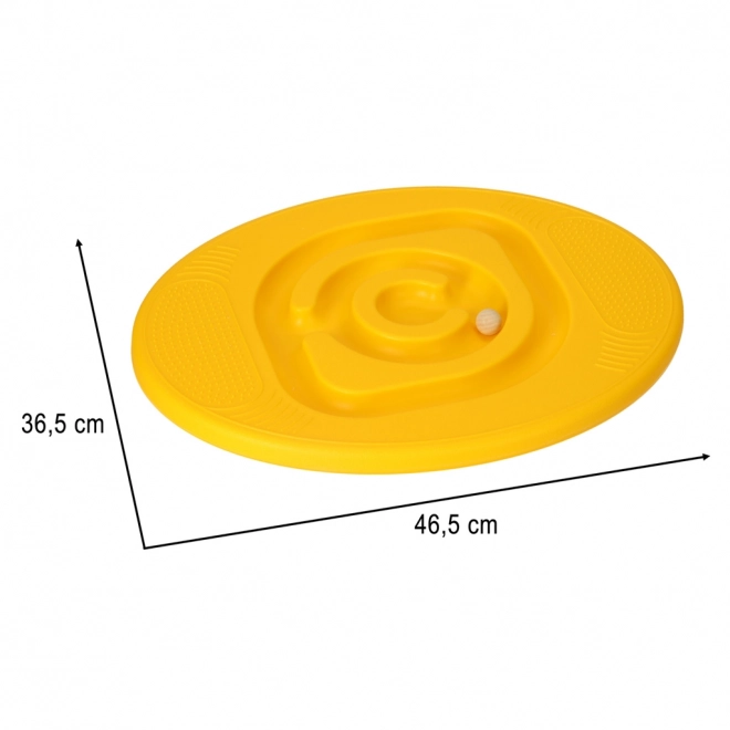 Balance Board with Labyrinth for Children Yellow