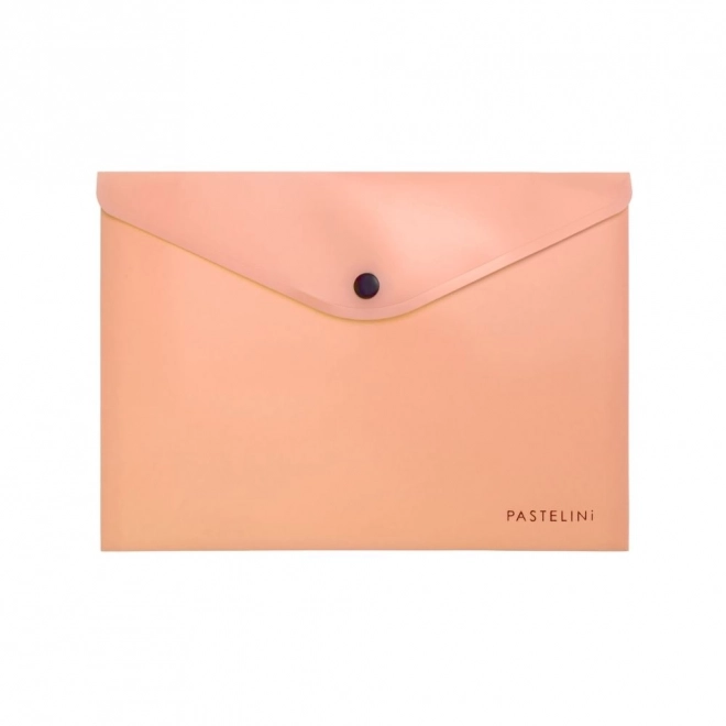 Pastelini Letter Pouch with Snap A5 Apricot