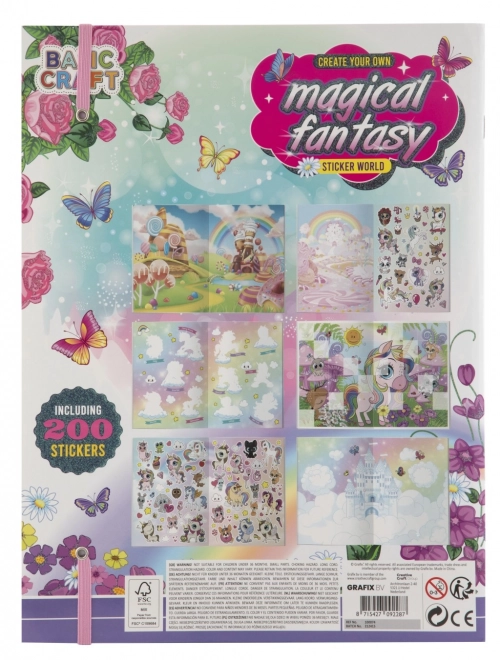 Magical Fantasy Sticker Book