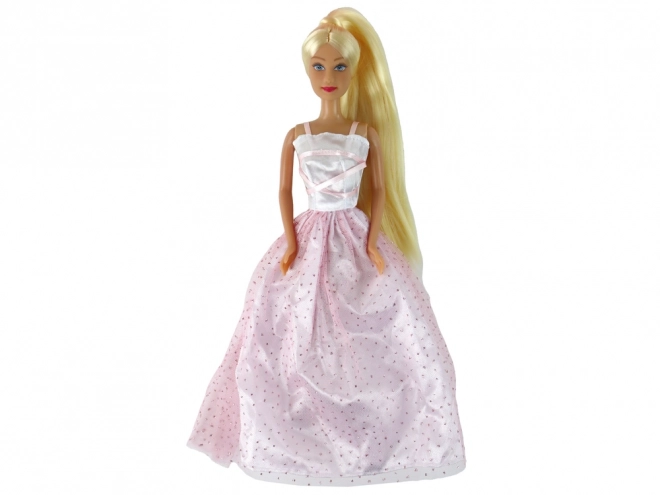 Doll with Long Hair and Fashion Accessories