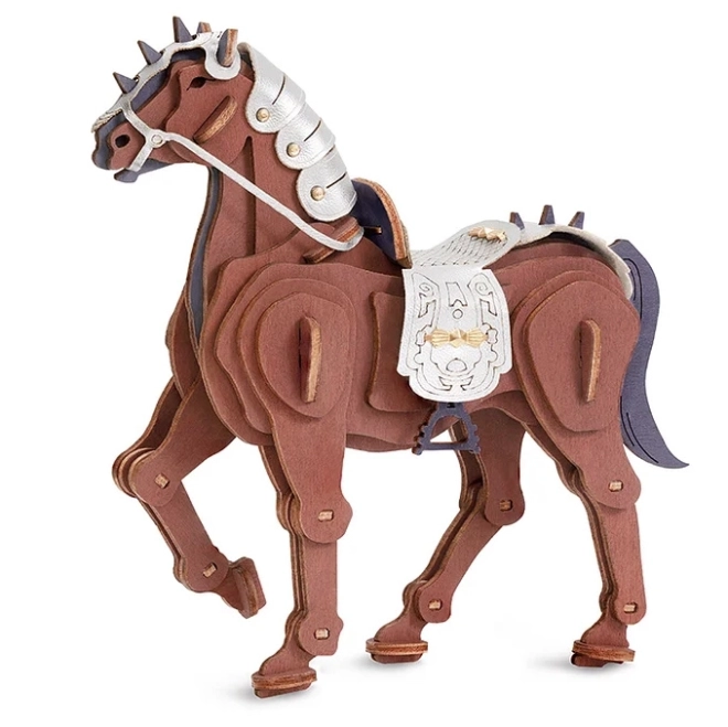 Wooden Puzzle Gallant Horse