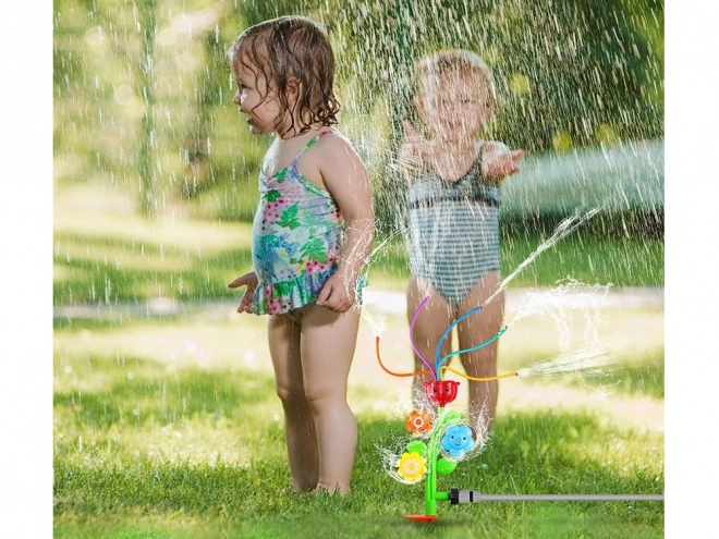 Cheerful Flower Water Sprinkler for Kids