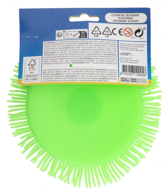 Water Frisbee with Tassels 17cm