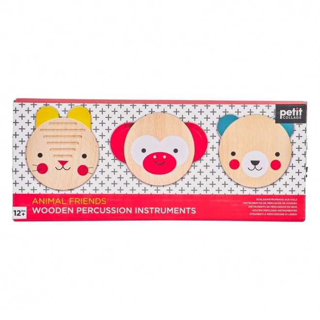 Wooden Percussion Instrument Set by Petit Collage