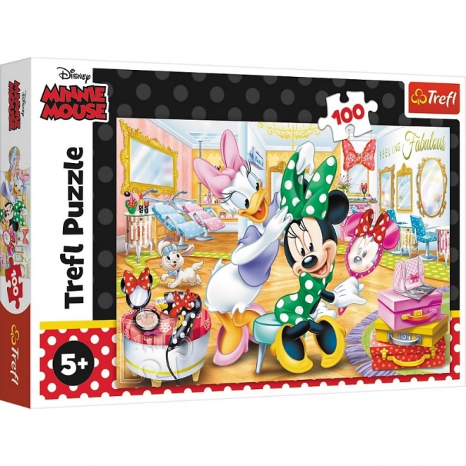 Trefl Puzzle Minnie Mouse and Daisy 100 Pieces