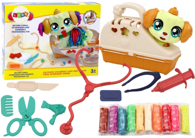 Creative Set Play-Doh Dog in Vet Carrier