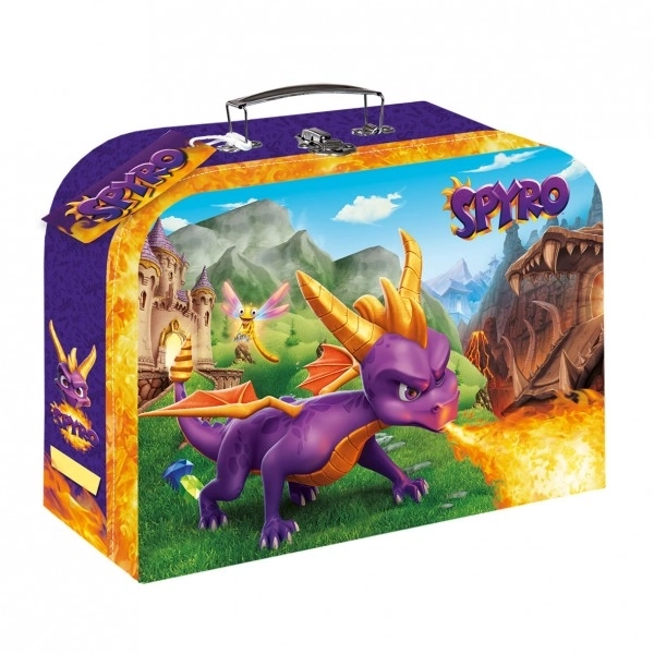 School Paper Case with Spyro Design