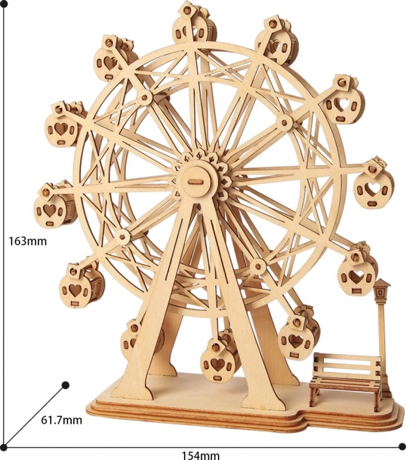 Robotic Wooden 3D Puzzle Ferris Wheel