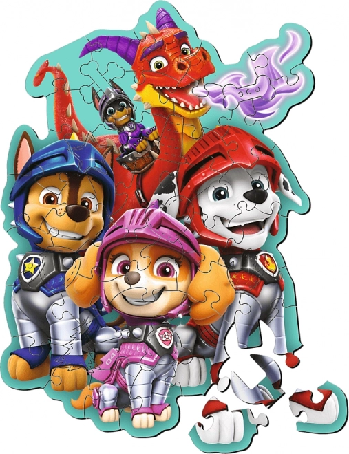 Trefl Wooden Puzzle Paw Patrol: Rescue Knights