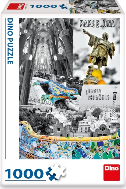 Puzzle Collage Barcellona 1000 pezzi