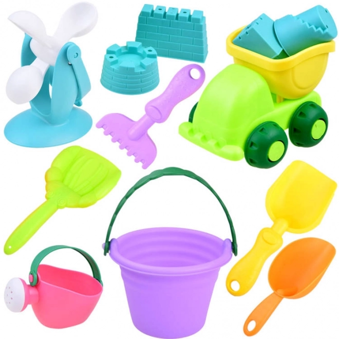 Sandbox and Bath Playset