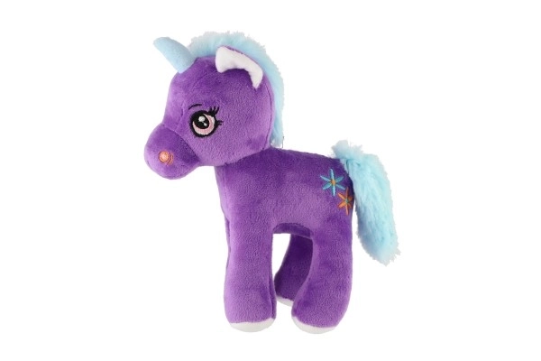 Plush Unicorn Lena Purple 20 cm